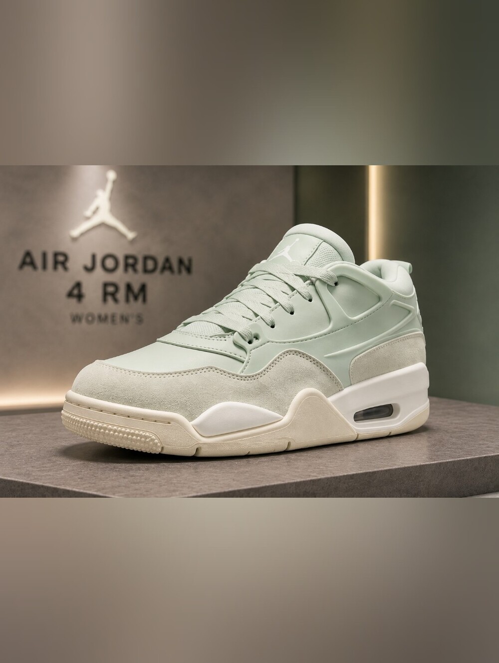 Women’s Air Jordan 4 RM – Seafoam / Sail – NIB-Size 9